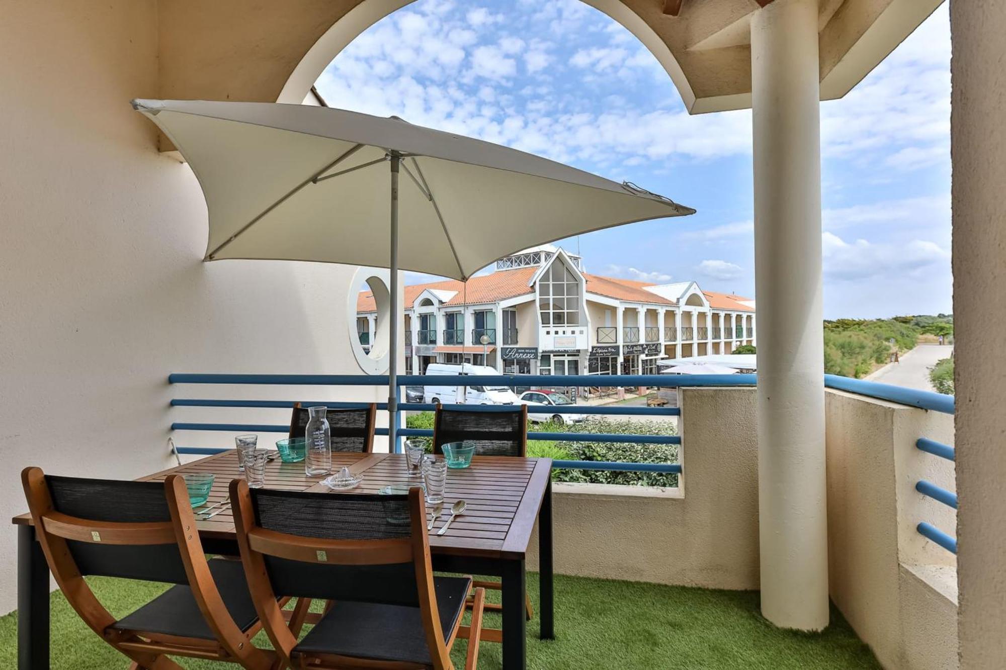 Un Balcon A La Mer - Studio Vue Sur Mer Brétignolles-sur-Mer Eksteriør bilde